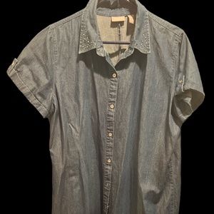 Chico size 3 Denim Dress